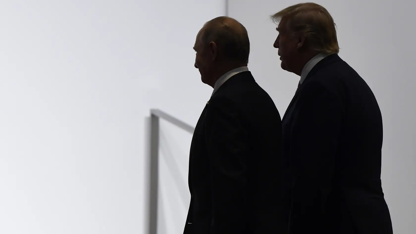 Prezident USA Donald Trump a ruský prezident Vladimir Putin.
