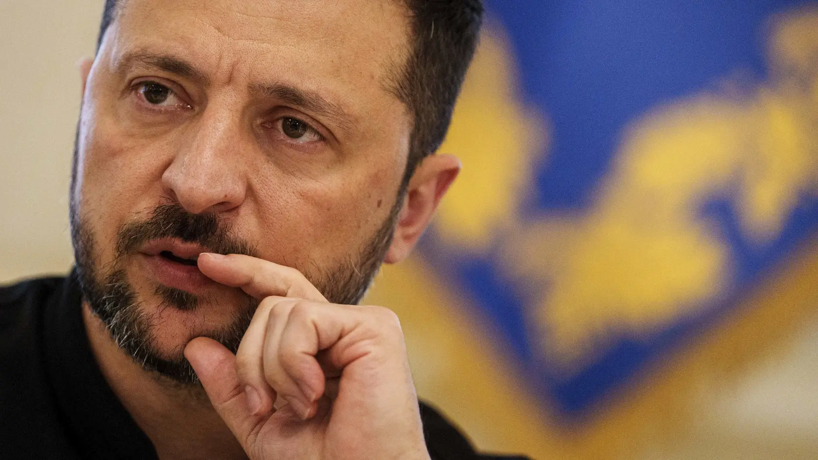 Ukrajinský prezident Volodymyr Zelenskyj.
