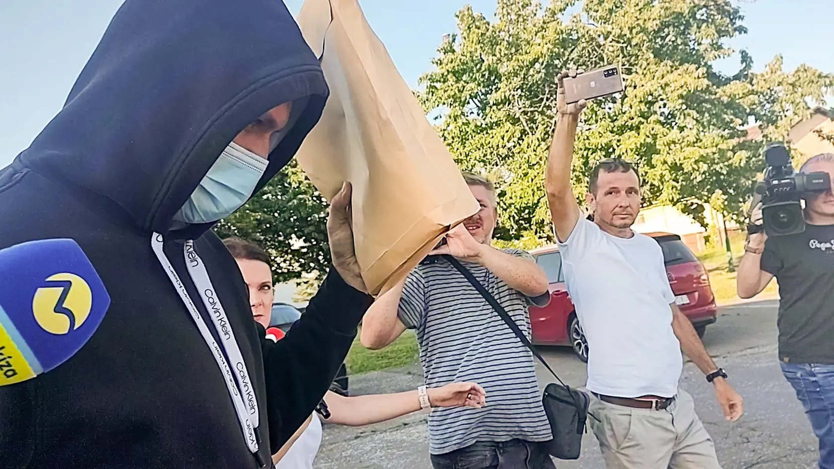 Obvinený Roman Stahl na Špecializovanom trestnom súde v Pezinku.