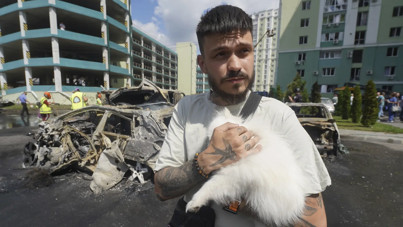 Pri ruských bombových útokoch v Charkove 24. júla sa zranilo najmenej 33 ľudí.