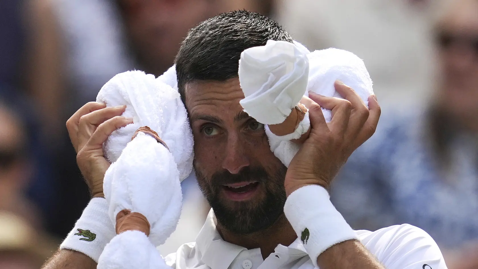 Srbský tenista Novak Djokovič.
