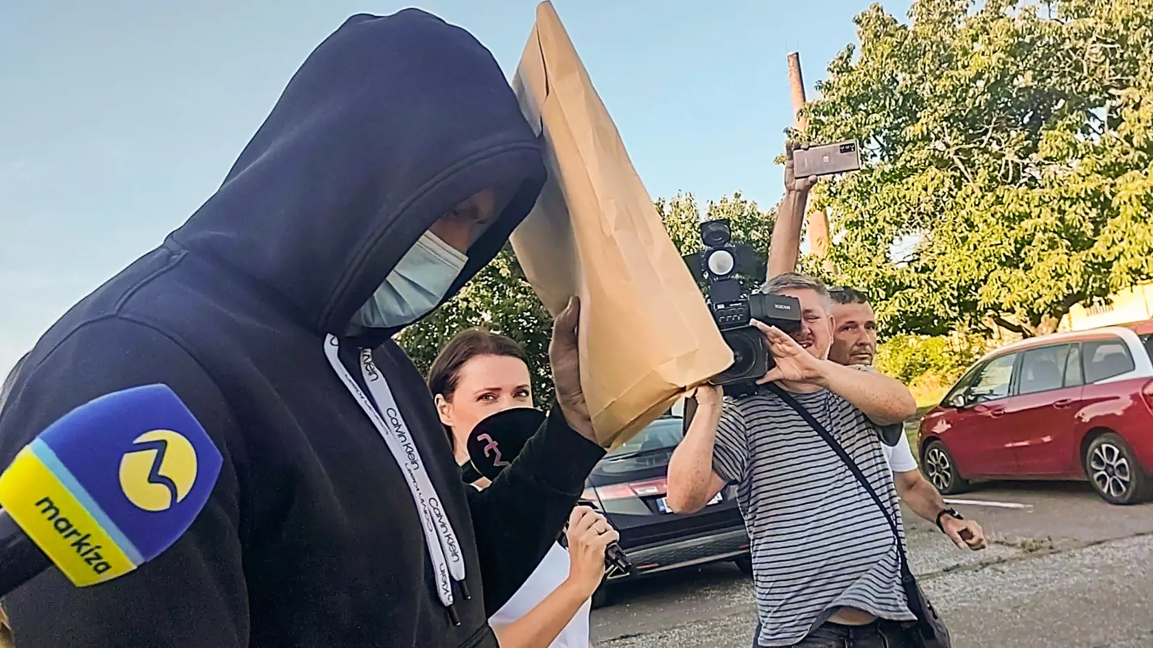 Obvinený Roman Stahl na Špecializovanom trestnom súde v Pezinku.