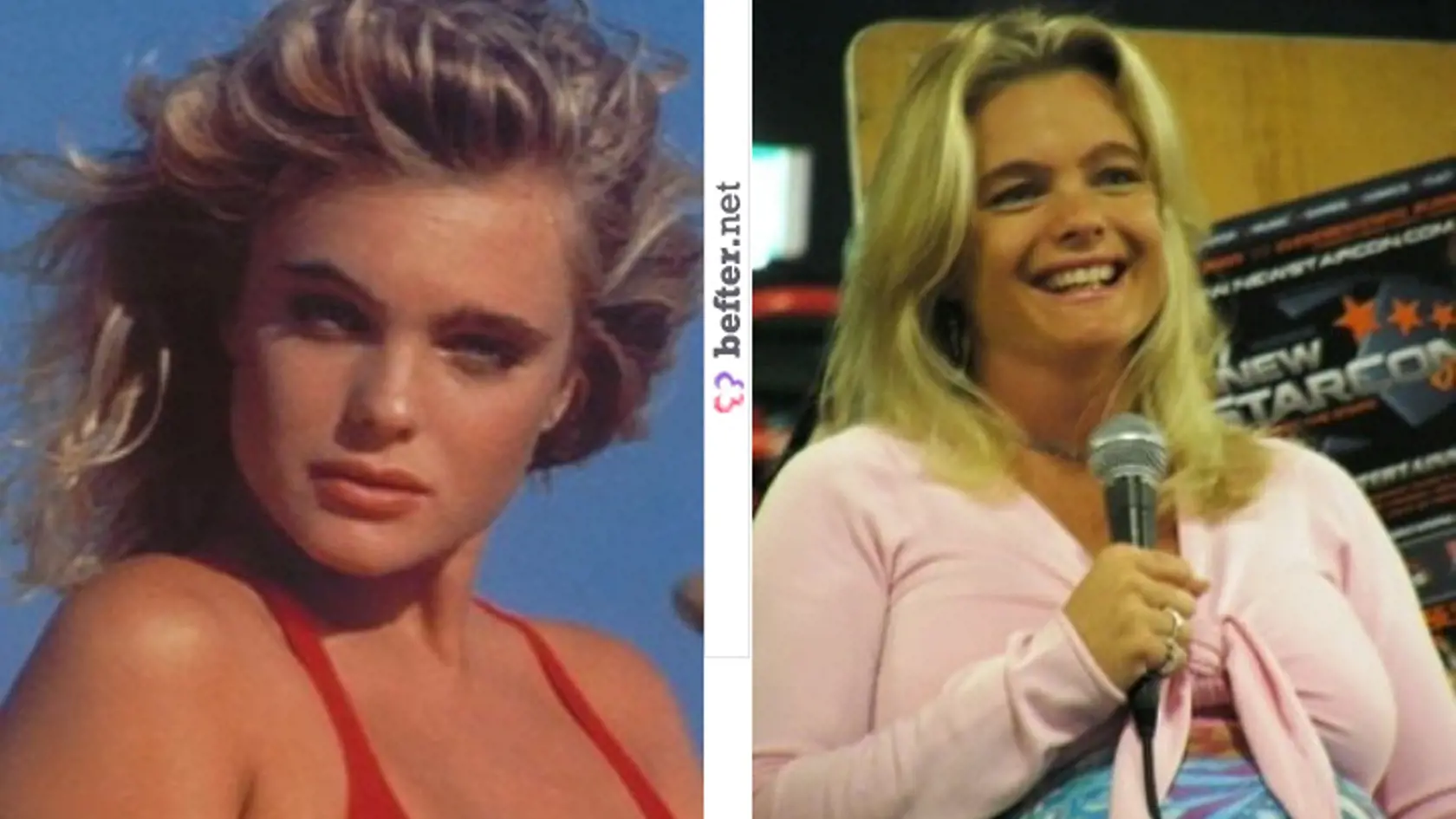 Erika Eleniak. Jedna z najobľúbenejších hviezd seriálu pobrežnú hliadku opustila už v roku 1993 a pokračovala s kariére najmä malými úlohami.