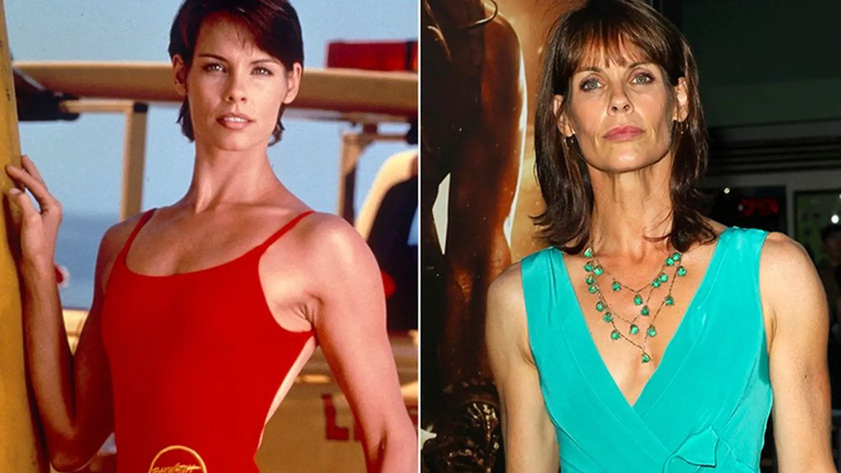 Alexandra Paul. Herečka známa ako záchranárka Stephanie hviezdila aj v ďalšom kultovom seriáli Melrose Place a dnes je okrem herectva aj wellness trénerkou.