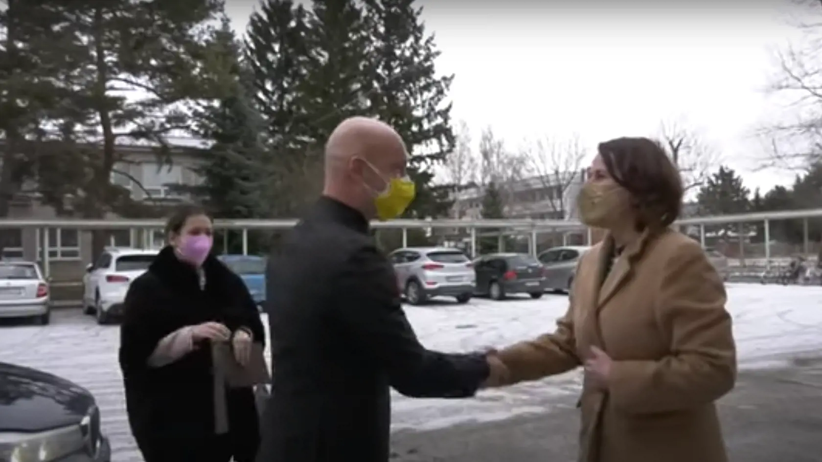 Privítanie riaditeľkou ZŠ Mojmírova v Piešťanoch.
