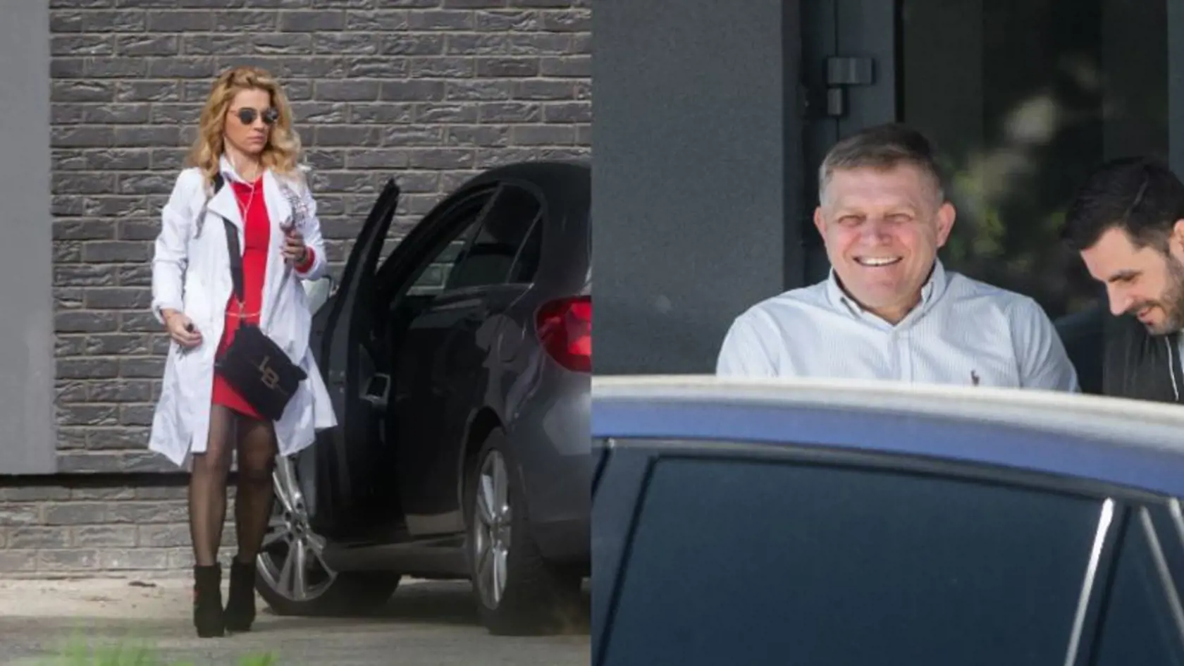Martina Šimkovičová a Robert Fico.