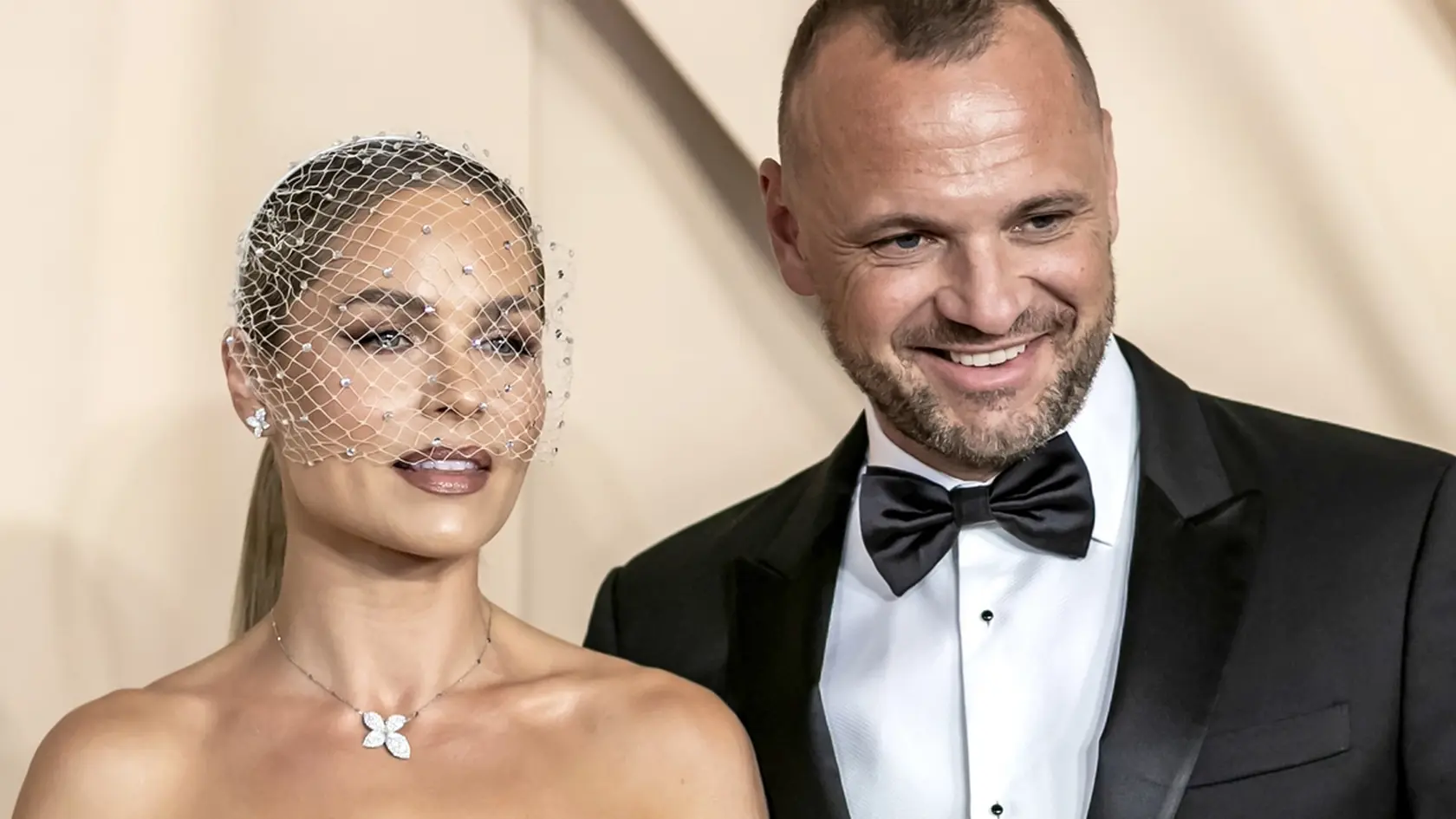 Na snímke bývalý hokejista Marián Gáborík s manželkou na Beauty Ball, ktorý sa konal na Bratislavskom hrade. Slávnostný večer pri príležtosti 20. výročia značky IEM. 