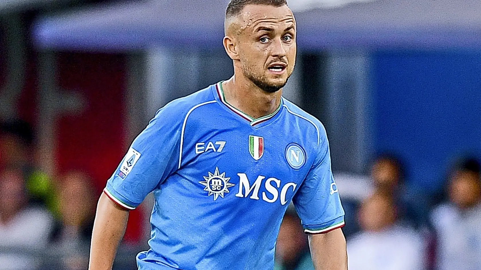 Slovenský futbalista Stanislav Lobotka v drese SSC Neapol.