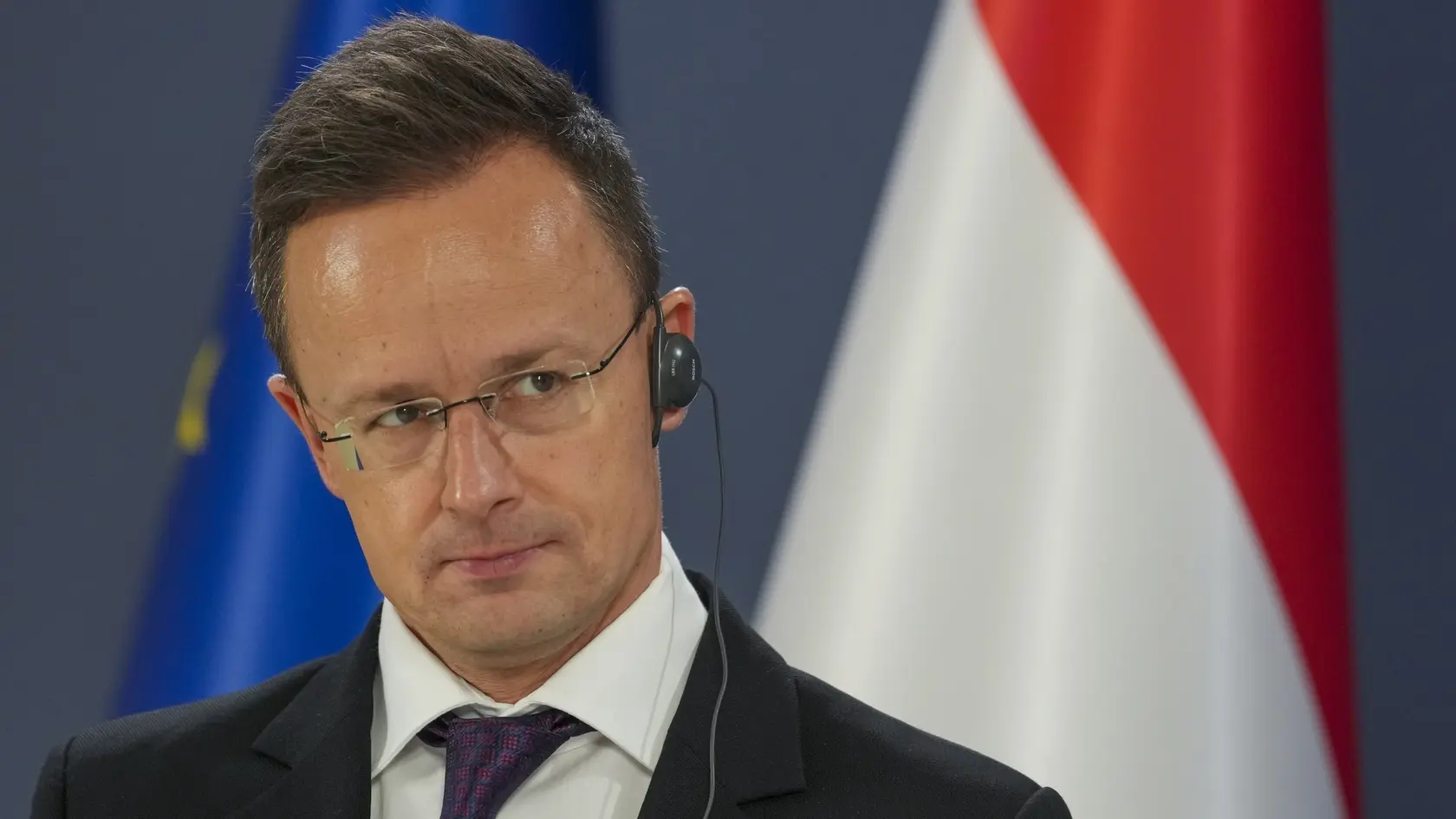 Maďarský minister zahraničných vecí Péter Szijjártó.