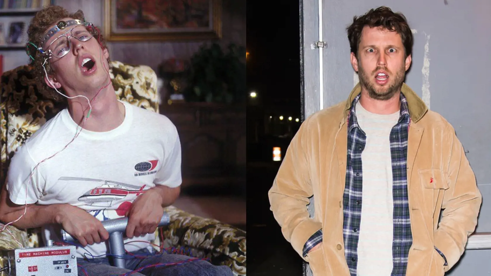 Jon Heder v Napoleon Dynamite: Vo veku 26 rokov stvárnil úlohu dvadsiatnika.