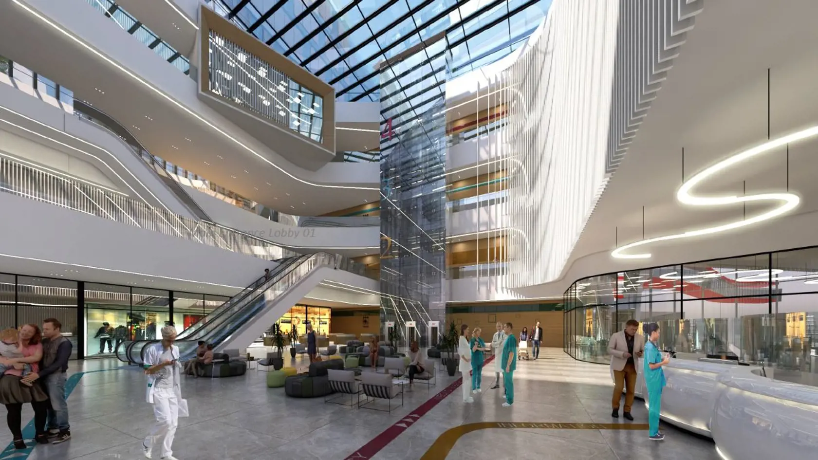 Architekti predstavili, ako bude nemocnica Rázsochy vyzerať.