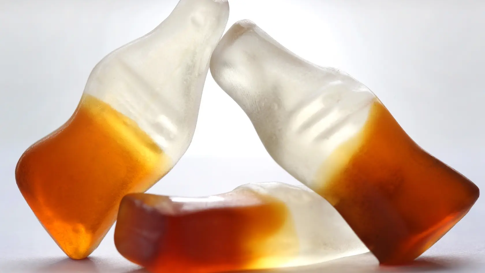 Na archívnej snímke z 21. mája 2013 gumové cukríky od nemeckej spoločnosti Haribo v Düsseldorfe.