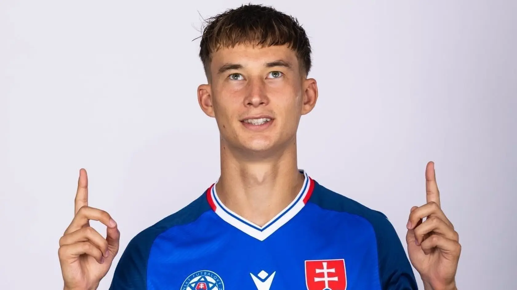 Martin Šviderský v drese Slovenska.