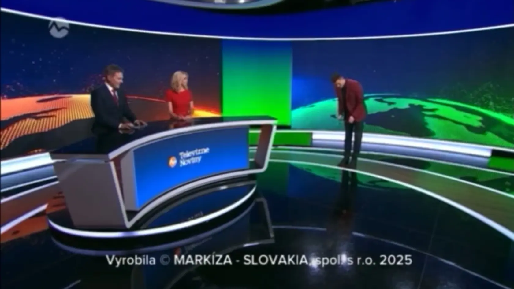 "Vtipálek" Peter Varinský sa Marianne Ďurianovej na záver dvakrát uklonil.