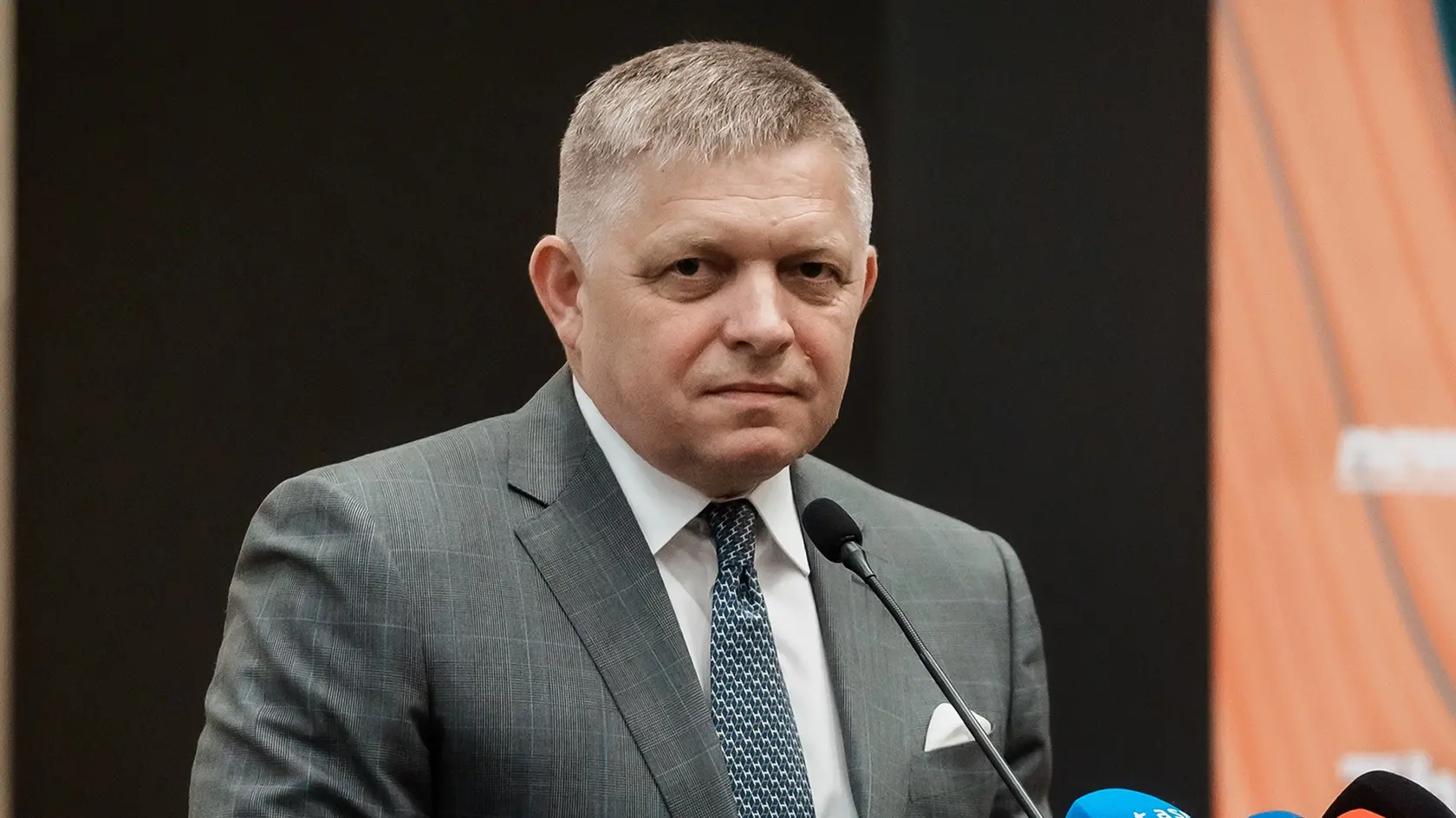 Premiér SR Robert Fico. 