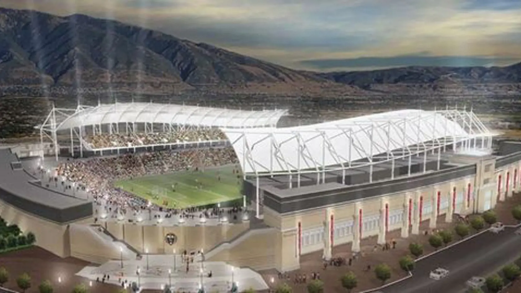 Salt lake stadium najvacsie futbalove stadiony