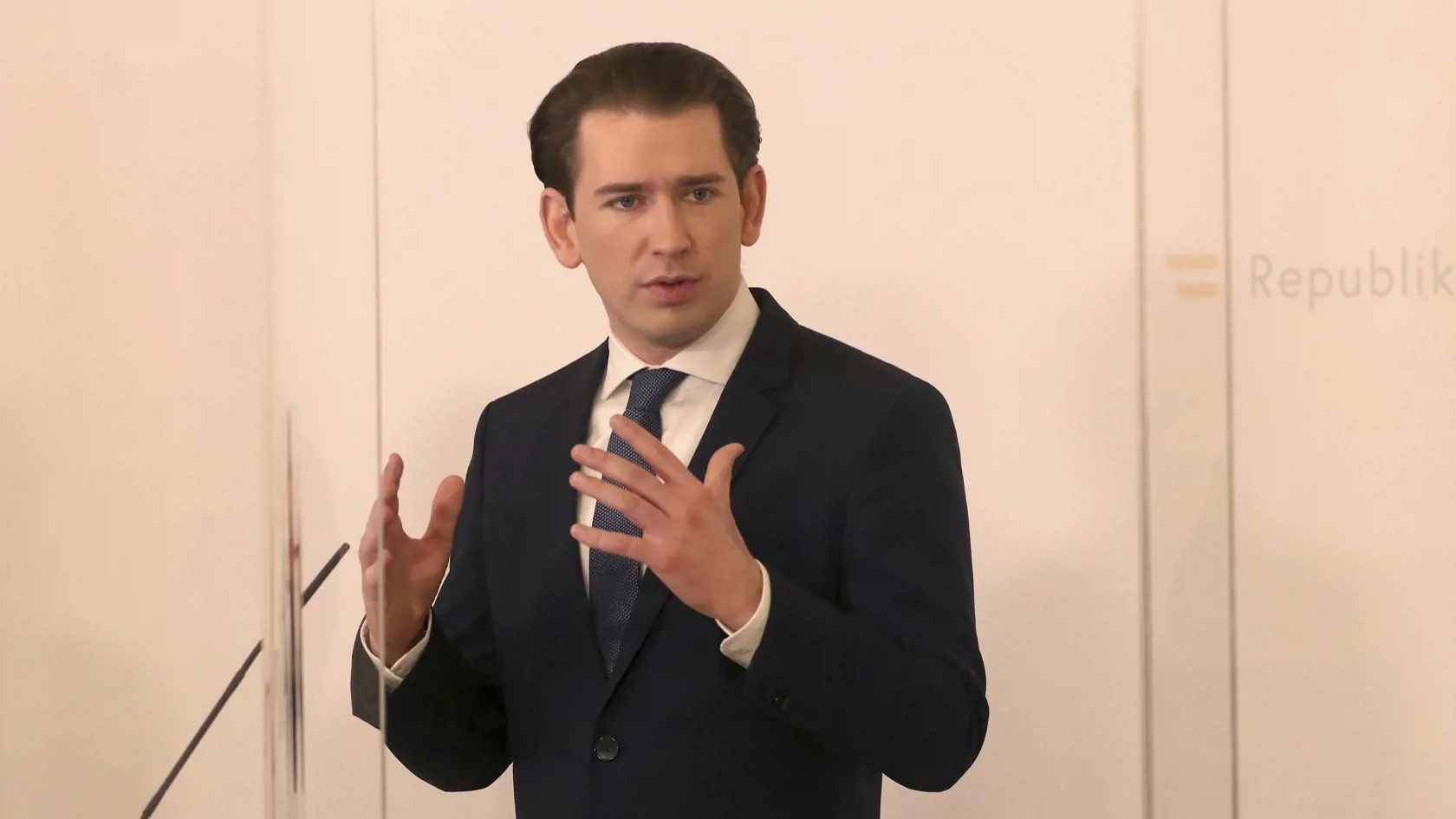 Rakúsky kancelár Sebastian Kurz.