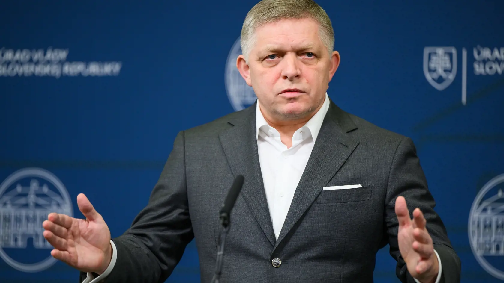 Na snímke predseda vlády SR Robert Fico (Smer-SD).