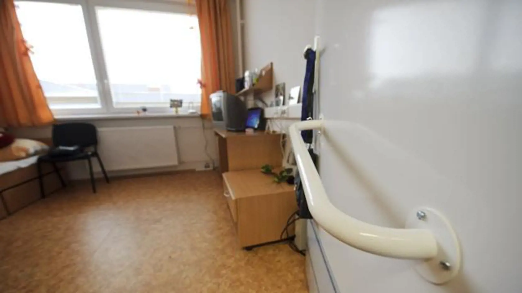 Novootvorený bezbariérový apartmán študentského domova Družba pre študentov Univerzity Komenského v Bratislave.