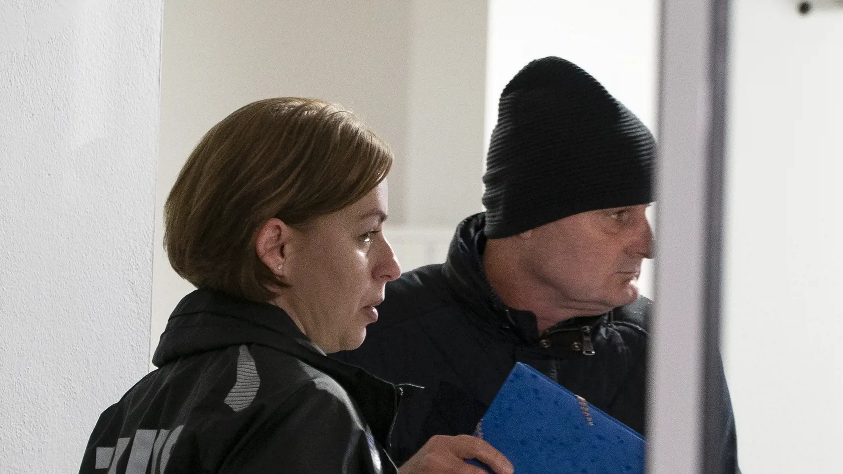 Pojednávanie s obžalovaným Štefanom Žigom v kauze Valčeky zo dňa 10. januára 2023. Na snímke je sexšéf finančnej kriminálnej jednotky NAKA Bernard Slobodník.