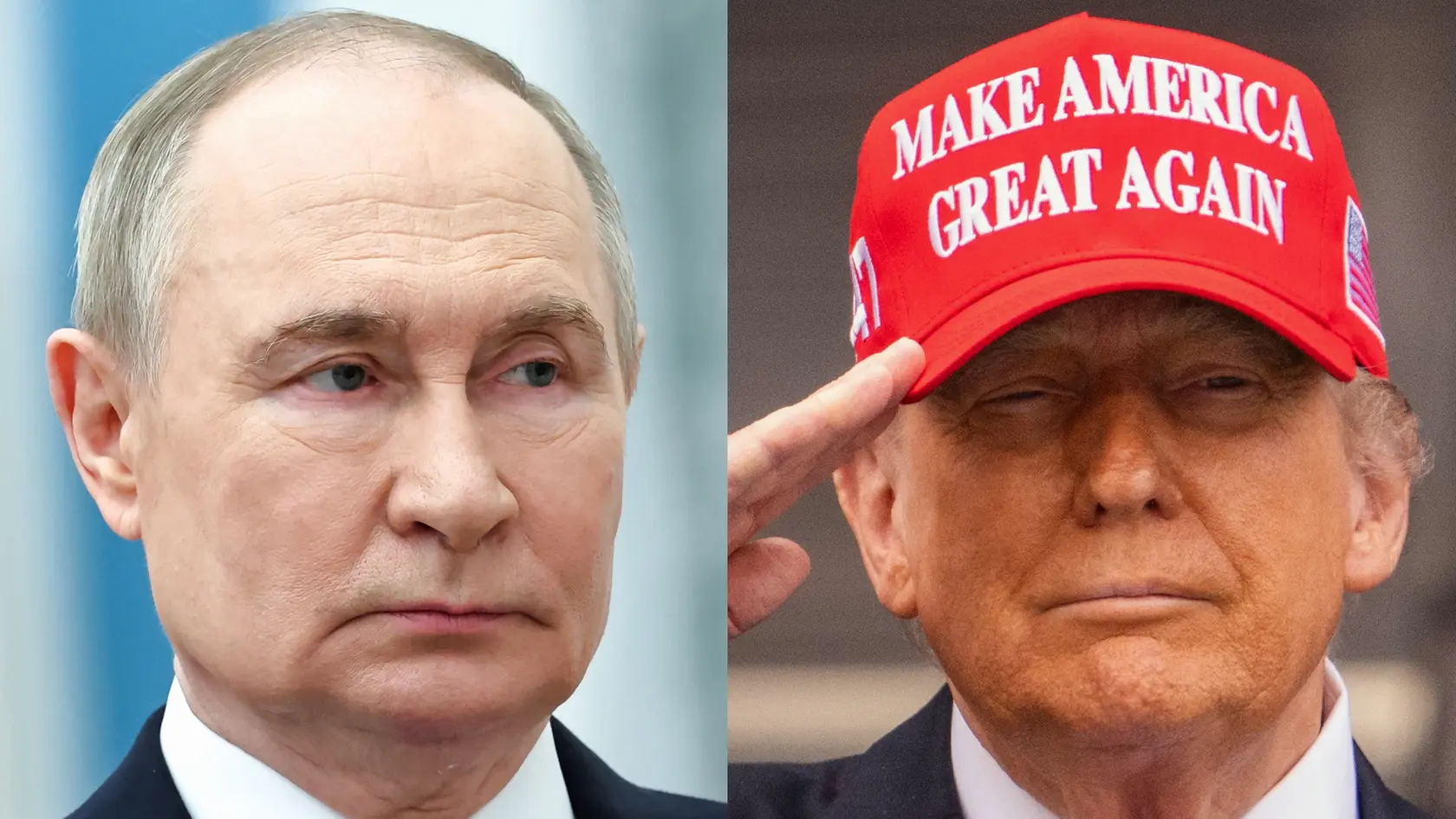 Ruská prezident Vladimir Putin a americký prezident Donald Trump.