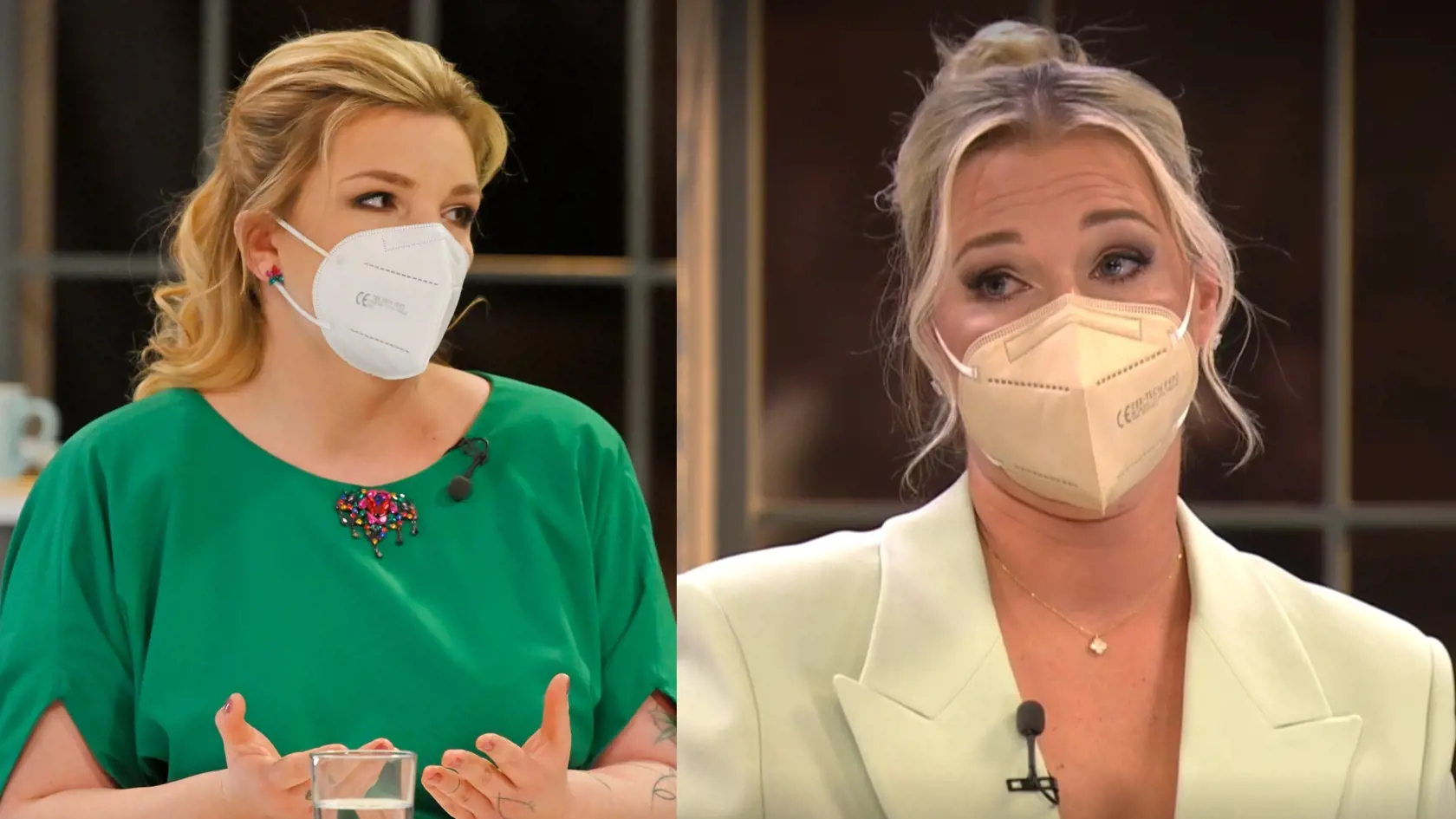 Simona Salátová (vľavo) nenechala na Dominike Cibulkovej nitku suchú. Bývalá tenistka jej neskôr poriadne naložila na sociálnych sieťach.