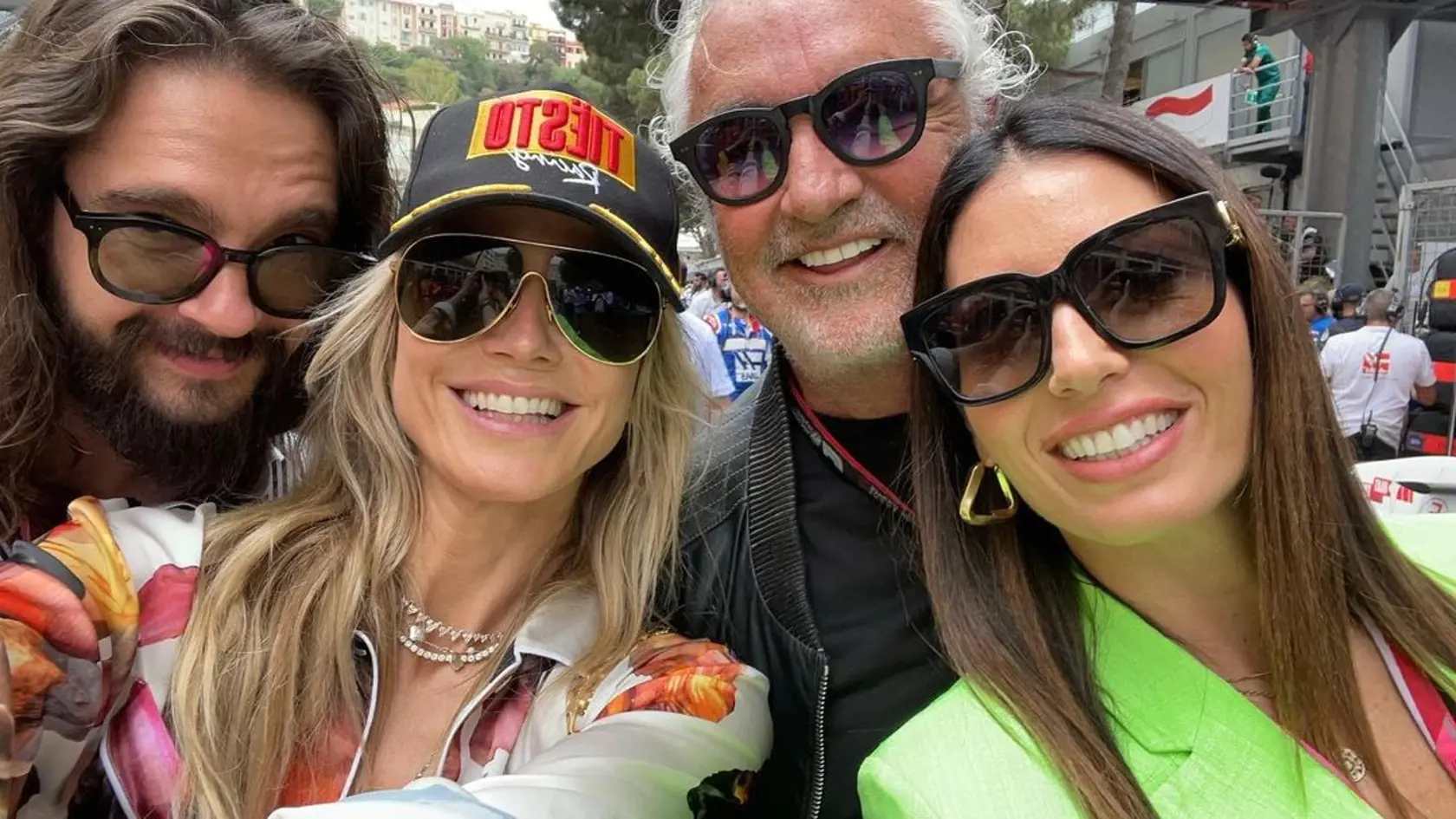 Heidi Klum a Flavio Briatore