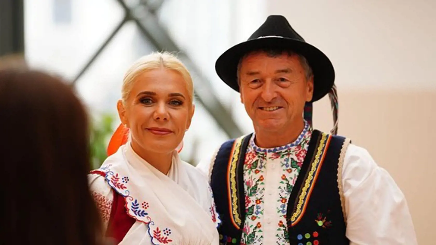 Podpredsedníčka Hlasu Denisa Saková počas 5. ročníka Slovenského dňa kroja.