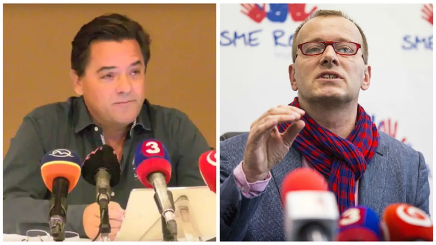 Podnikateľ Marián Kočner a predseda hnutia Sme rodina Boris Kollár
