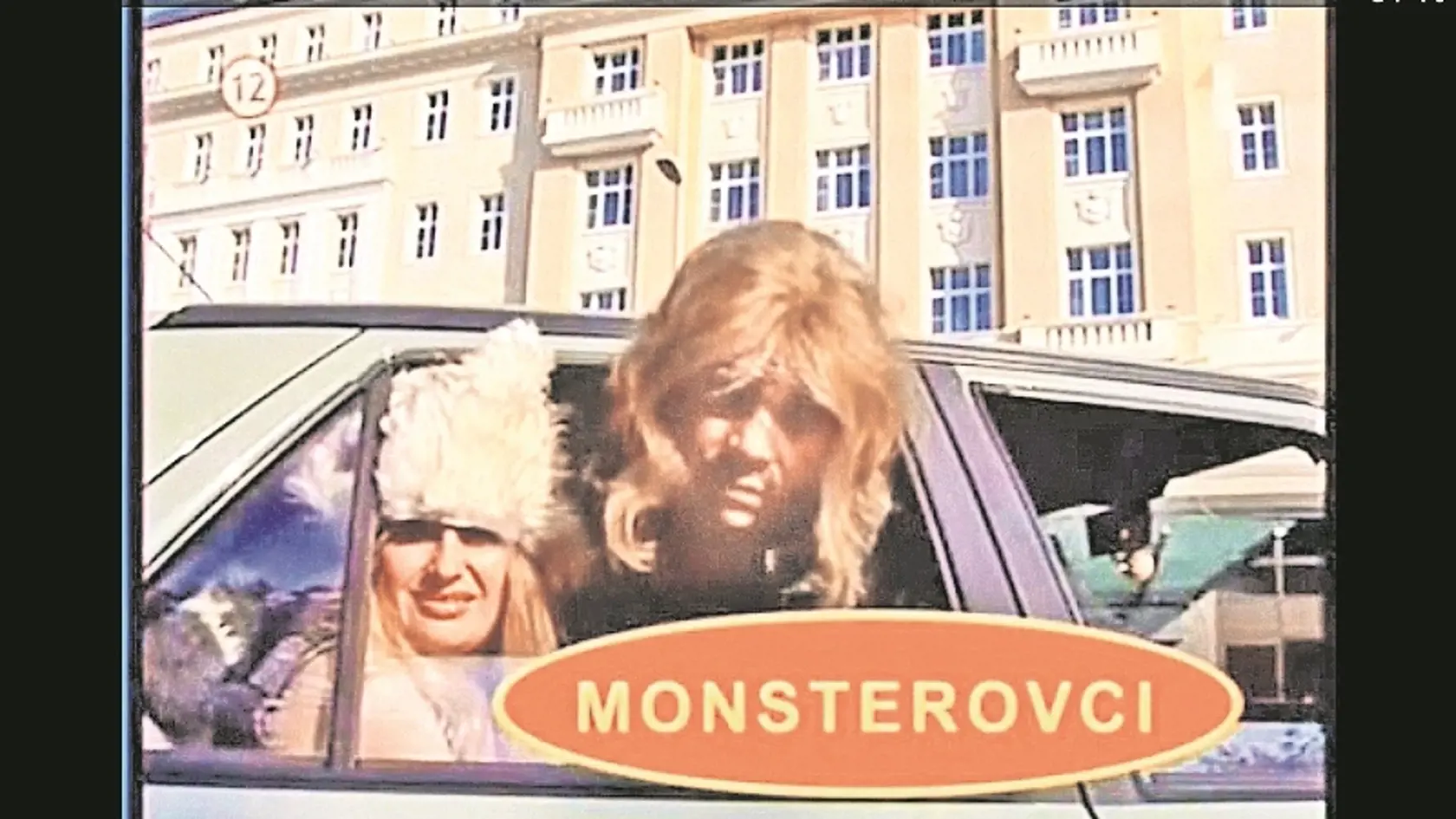Dano Dangl a Petra Polnišová ako Monsterovci.