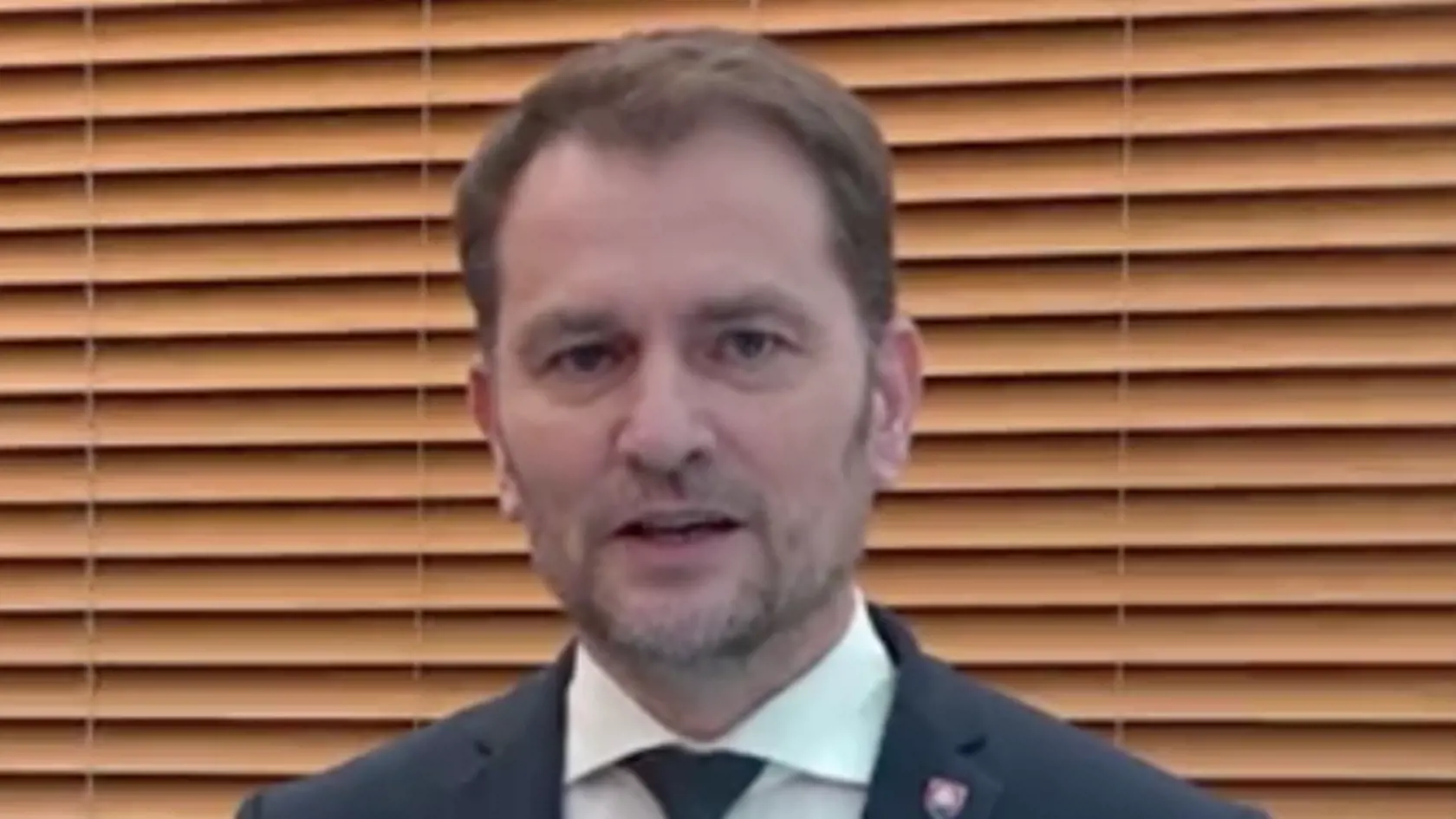 Na snímke predseda vlády SR Igor Matovič (OĽaNO