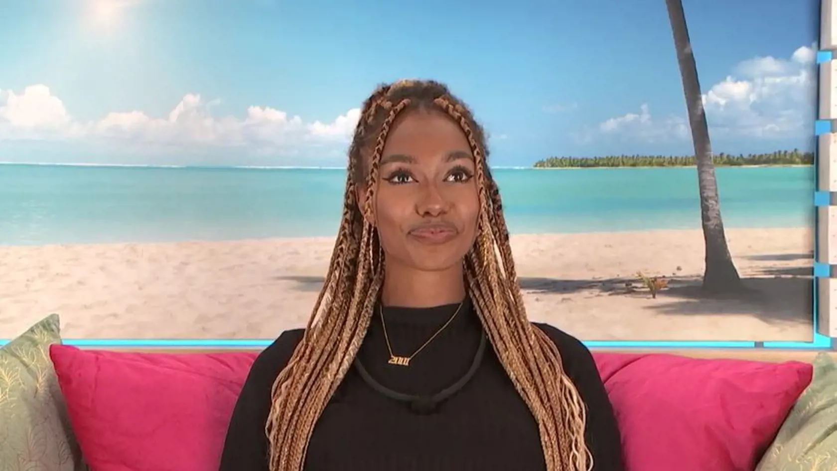 Aicha v šou Love Island skončila. .