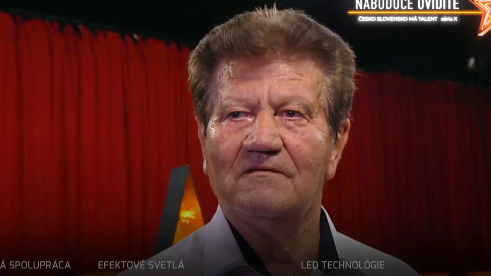Prekvapený Jozef Pátrovič, ktorý sa opäť objavil na kastingu.