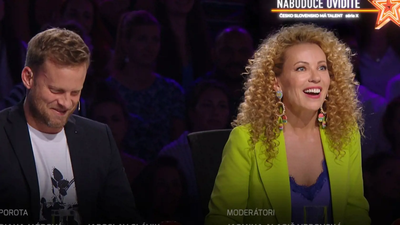 Šokovaní Jakub Prachař a Diana Mórová.