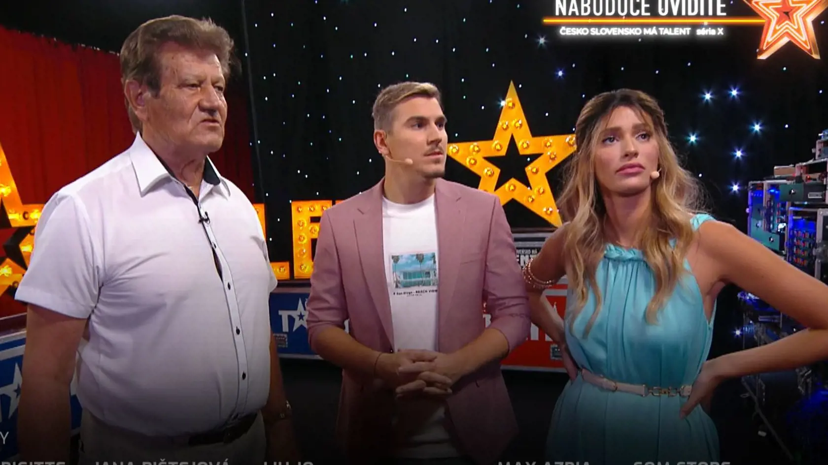 Jozef Pátrovič bol zo svojho "brata" v šoku. Rovnako aj moderátorka Jasmina Alagič.