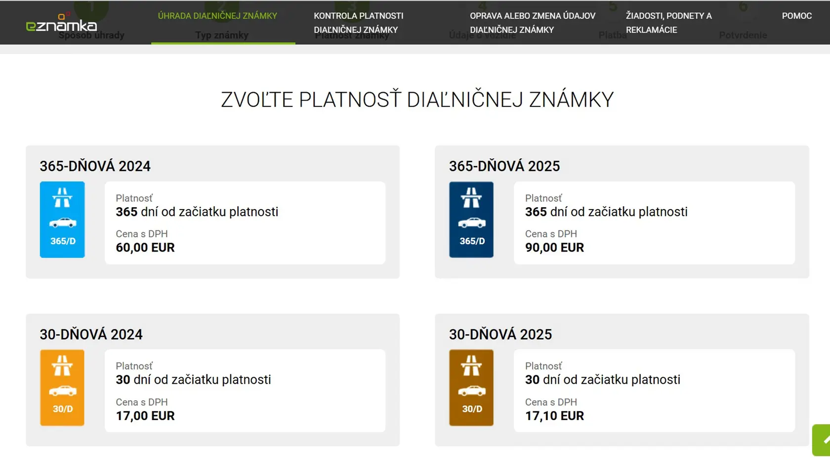 Pri kúpe diaľničnej známky doma aj v zahraničí využívajte len oficiálne kanály. Sprostredkovatelia si účtujú poplatky navyše.