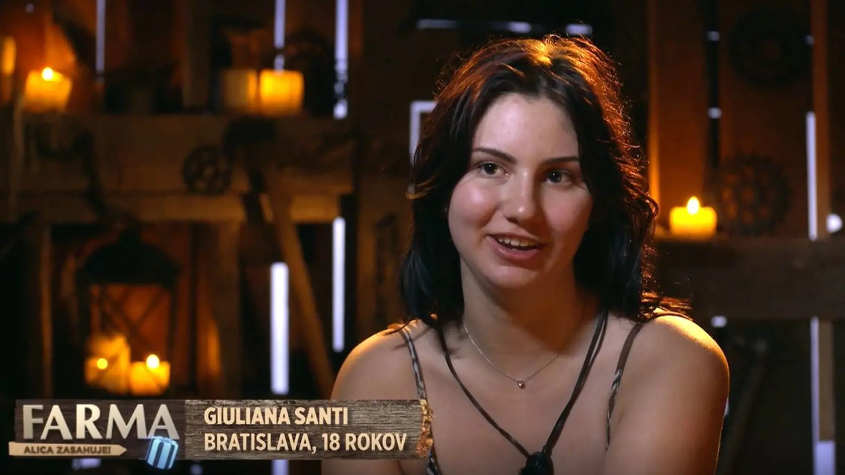 Giuliana sa hneď v prvú noc ožrala pod obraz boží.