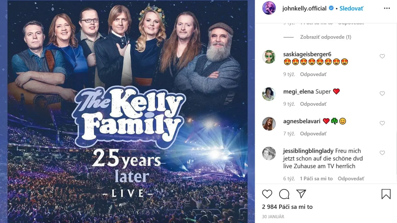 Kelly Family sa vrátili.
