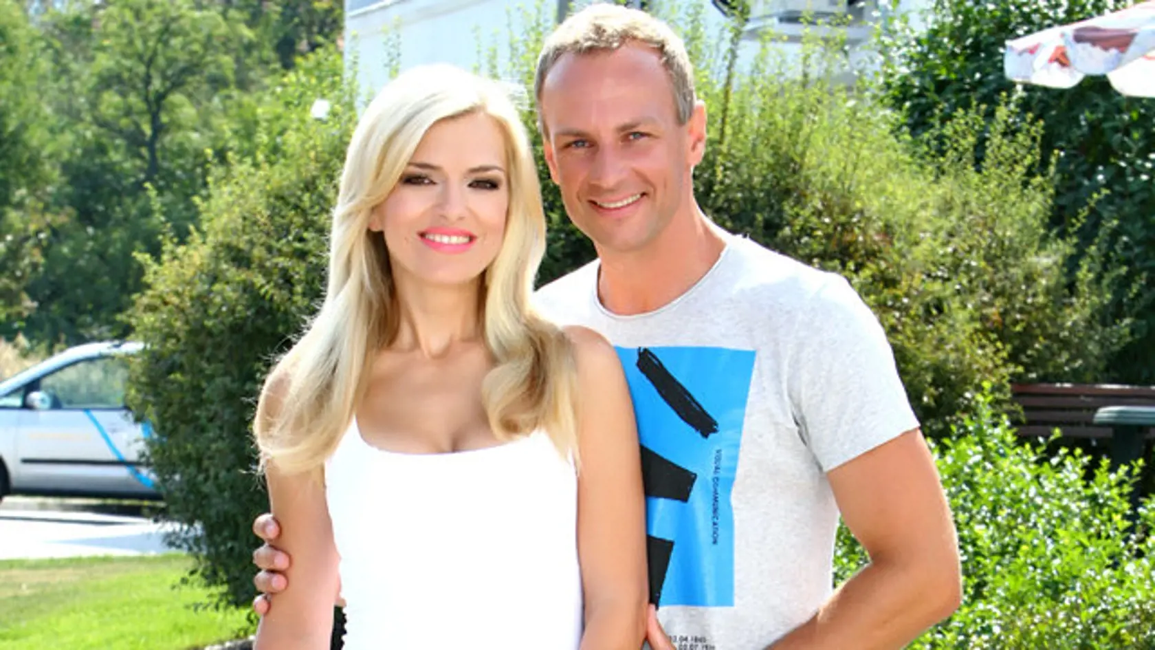 Manželia Zlatica Puškárová a Patrik Švajda.
