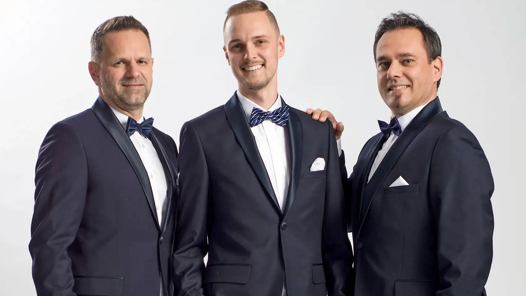 Zostava GIOIA:  Zľava Matej Vaník, Martin Vetrák a Peter Ševčík.