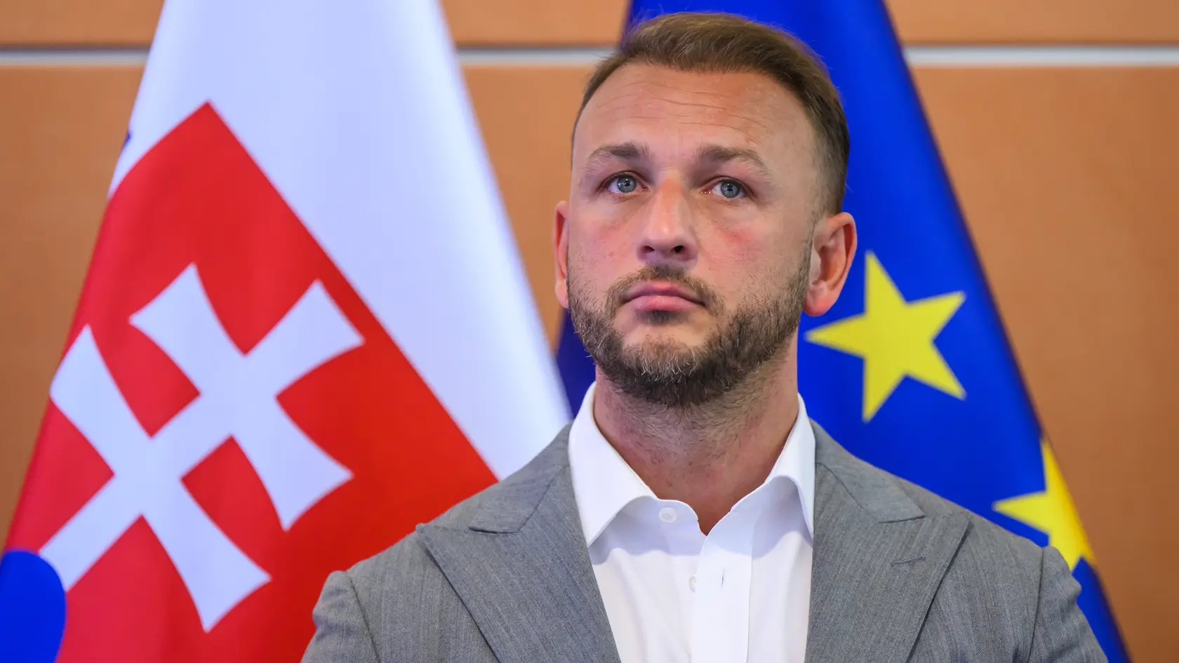 Na snímke minister vnútra SR Matúš Šutaj Eštok (HLAS-SD).