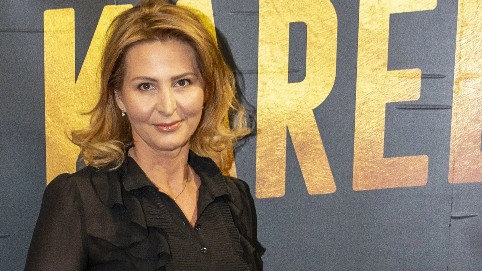 Na snímke je Ivana Gottová na premiére filmu Karel. 