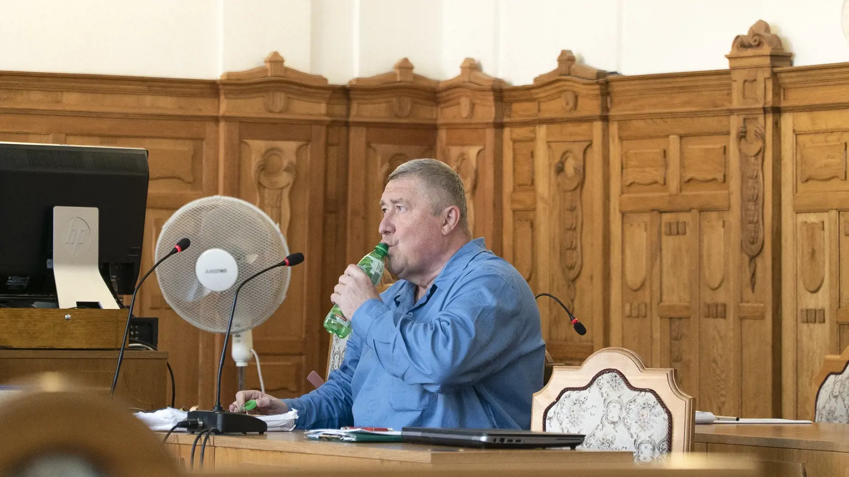 Bývalý špeciálny prokurátor Dušan Kováčik na Špecializovanom trestnom súde v Banskej Bystrici 8. septembra 2022.