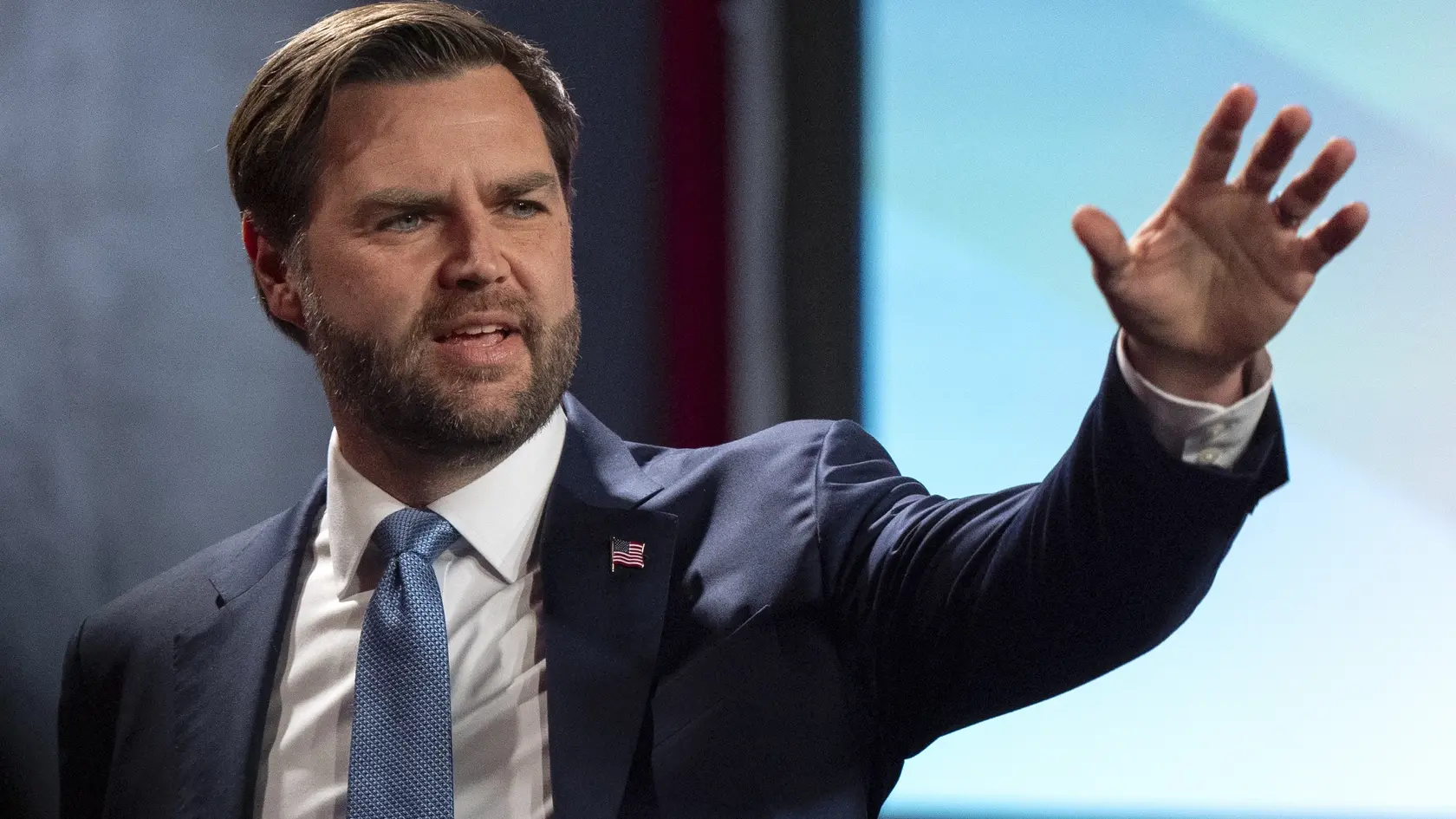Na snímke americký viceprezident J.D. Vance.