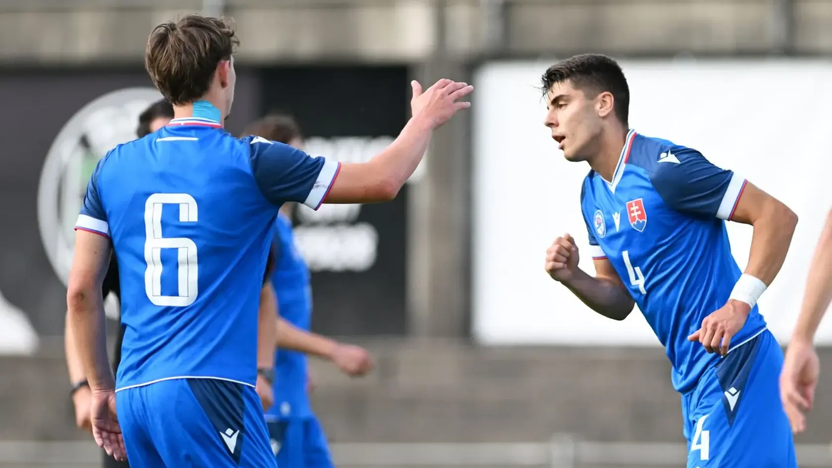 Adam Obert počas uzavretého prípravného zápasu Slovensko 21 – Slovinsko 21 v Leobene