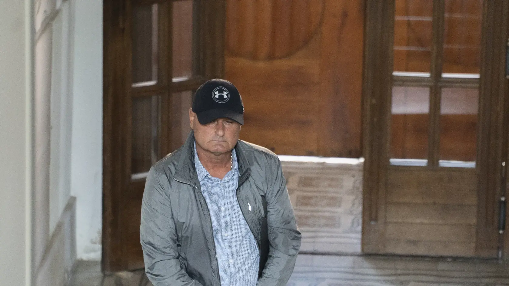 Príchod kľúčového svedka Bernarda Slobodníka na Špecializovaný trestný súd, ktorý rieši obžalovaného Dušana Kováčika.