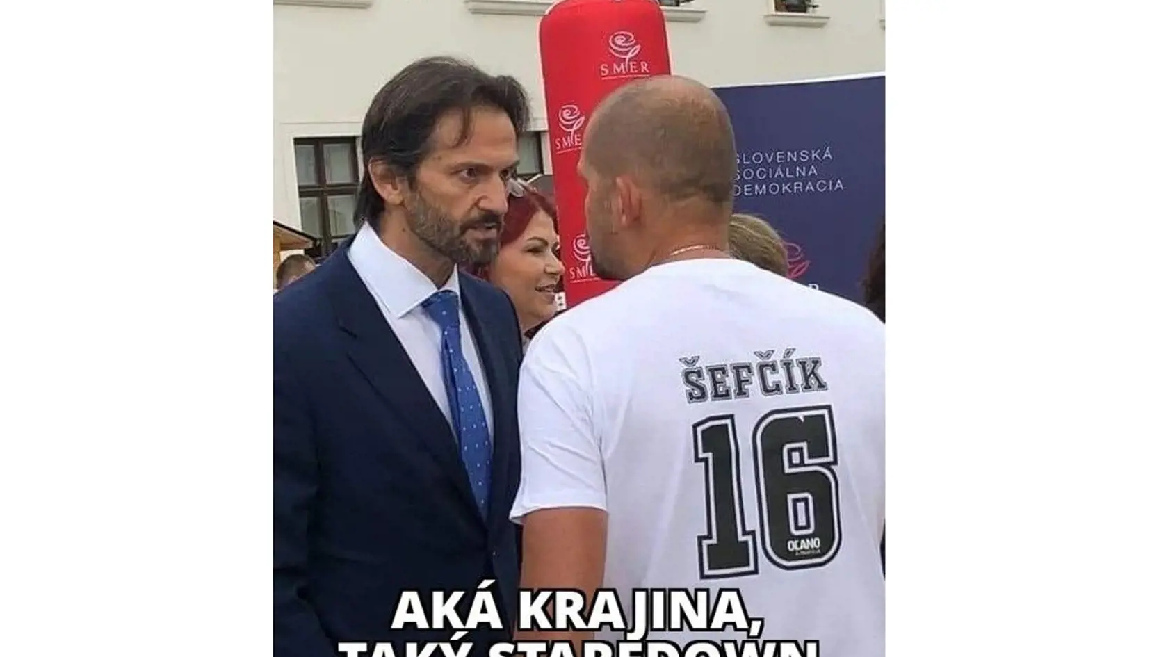 Bývalý minister vnútra Robert Kaliňák pôsobil na tejto snímke naozaj drsne.