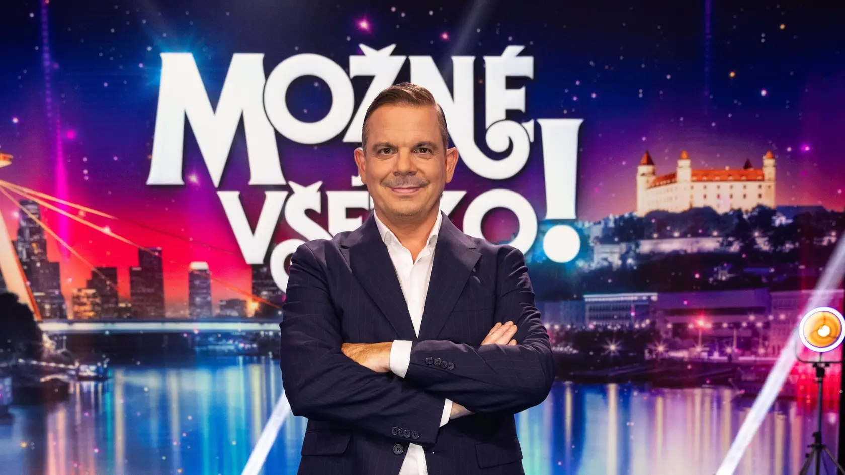 Moderátor je v šoubiznise ostrieľaným profíkom.