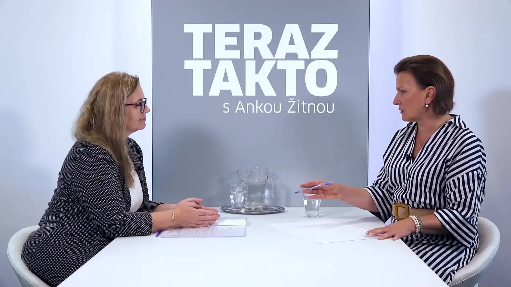 TERAZ TAKTO s Ankou Žitnou v rozhovore s Miroslavou Robinsonovou