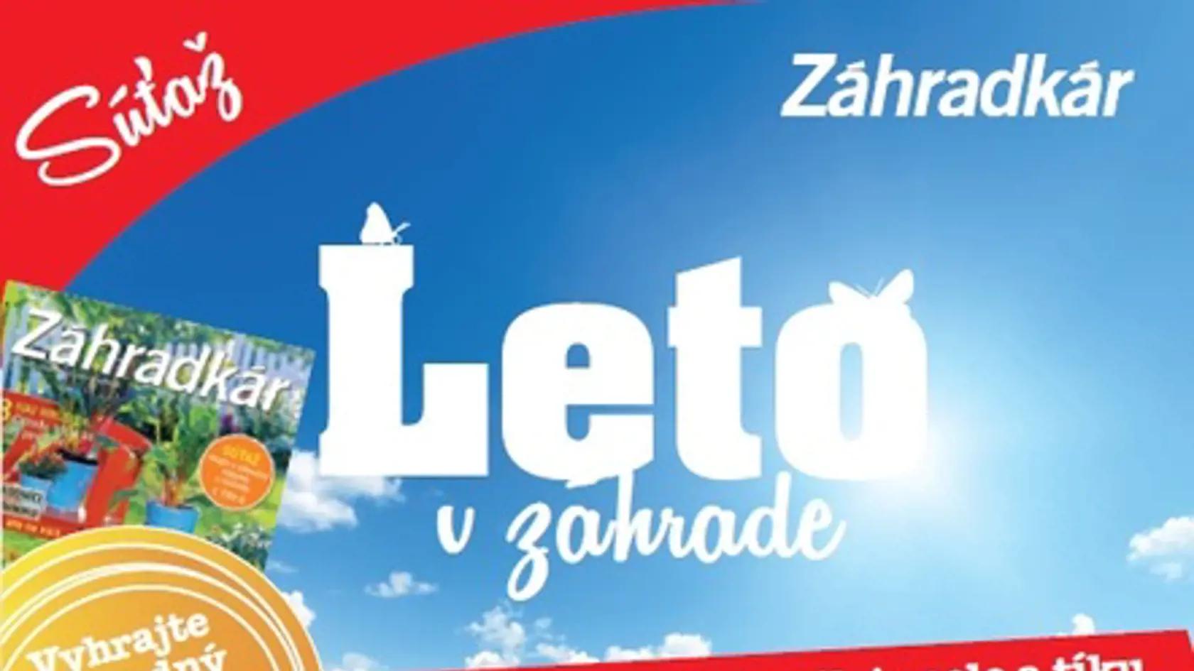 Vyhrajte s časopisom Záhradkár!